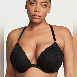 Victoria's Secret Black Lace Push Up Bra